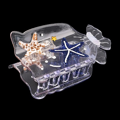 Cellulose Acetate(Resin) Claw Hair Clips for Women Girlsc PHAR-L009-01C-1