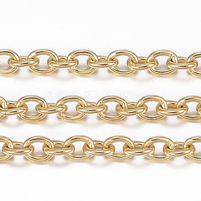 Ion Plating(IP) 304 Stainless Steel Cable Chains CHS-H009-06G-1