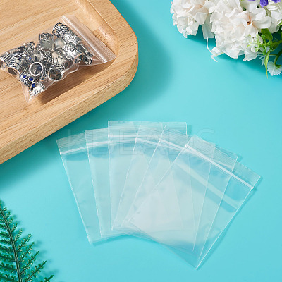 Transparent Plastic Resealable Packaging Bags OPP-TADJ0001-05D-1