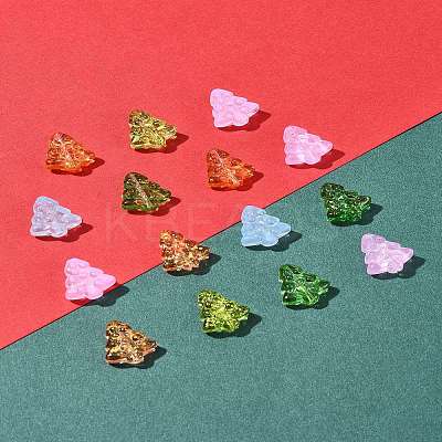 40Pcs Dyed & Heated Glass Beads GLAA-FS0001-88A-1