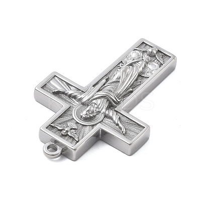 304 Stainless Steel Pendants STAS-Z121-42A-P-1