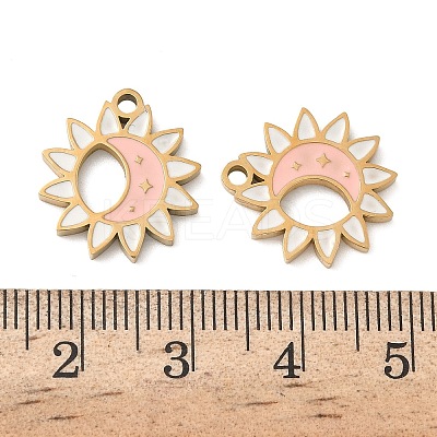 304 Stainless Steel Pendants STAS-D208-03G-1