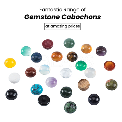 Natural & Synthetic Gemstone Cabochons G-PH0034-41-1