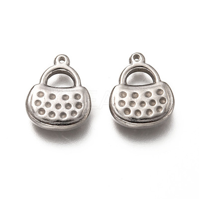 Non-Tarnish 201 Stainless Steel Pendants STAS-H125-12P-1
