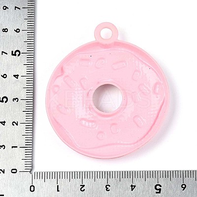 Spray Painted Alloy and Enamel Big Pendants PALLOY-T092-85F-1
