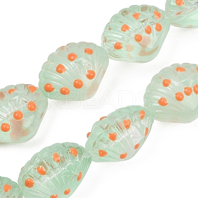 Handmade Lampwork Beads Strands LAMP-I027-11E-1