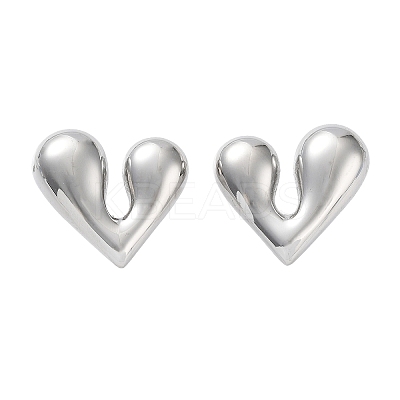 Non-Tarnish 304 Stainless Steel Stud Earrings EJEW-Z032-02P-07-1