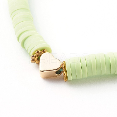 Polymer Clay Heishi Beaded Mobile Straps HJEW-JM00464-02-1