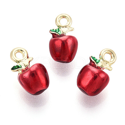 Alloy Enamel Charms PALLOY-T090-51-1