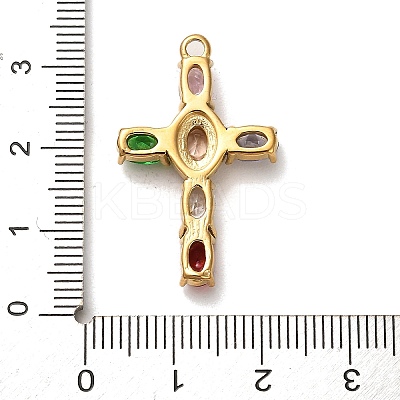 Real 18K Gold Plated 304 Stainless Steel Pendants LS-STAS-M331-01G-1