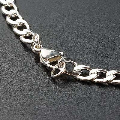 Tarnish Resistant 304 Stainless Steel Curb Chain Necklaces NJEW-JN03555-1