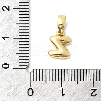 Brass Letter Charms KK-G554-22G-Z-1
