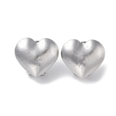 Non-Tarnish 304 Stainless Steel Stud Earrings EJEW-Q381-01P-1