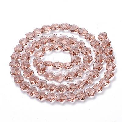 Transparent Glass Beads GLAA-Q066-10mm-C15-1