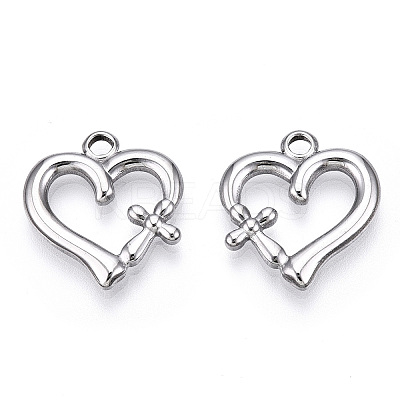 Non-Tarnish 304 Stainless Steel Pendants LS-STAS-T063-203P-1