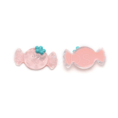 Candy Resin Cabochons MRMJ-WH0074-31B-1