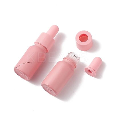 (Defective Closeout Sale: Paint Removed)Empty Portable Frosted Glass Dropper Bottles MRMJ-XCP0001-29-1