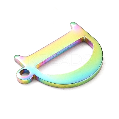 Ion Plating(IP) 304 Stainless Steel Charms STAS-H112-D-M-1