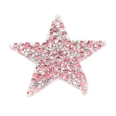 Star Glitter Hotfix Rhinestone DIY-WH0301-92B-03-1