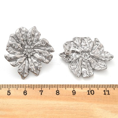 304 Stainless Steel Studs Earrings for Women LS-EJEW-K306-29P-1