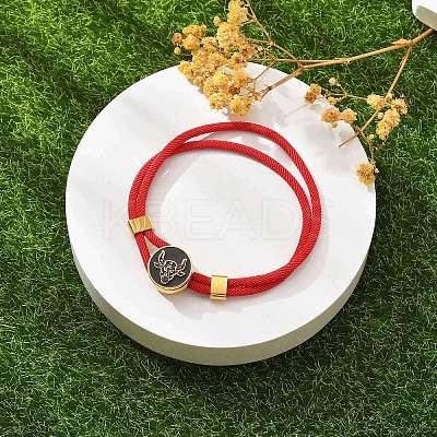 Constellation Nylon Cords Multi-strand Bracelets BJEW-U016-01B-04-1