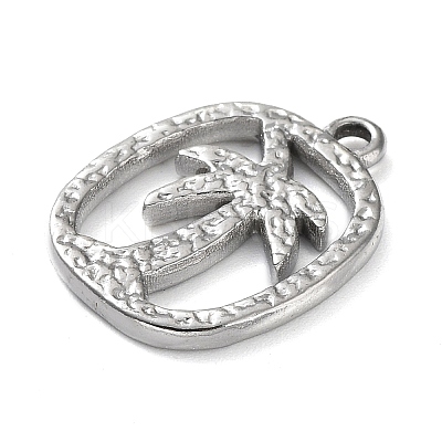 Non-Tarnish 304 Stainless Steel Pendants STAS-M323-47P-1