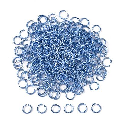 Anodized Aluminum Open Jump Rings X-ALUM-R005-0.8x6-19-1