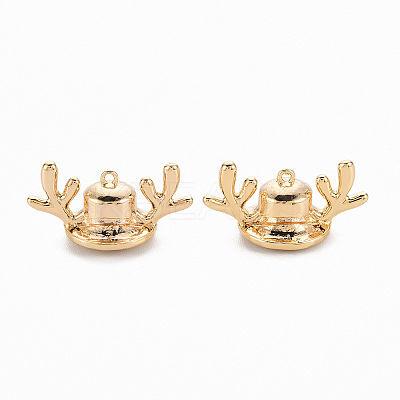 Brass Peg Bails Pendants KK-N231-268-NF-1