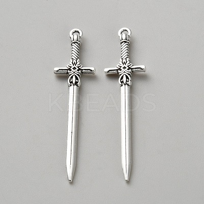 Tibetan Style Alloy Pendants FIND-WH0173-139AS-1