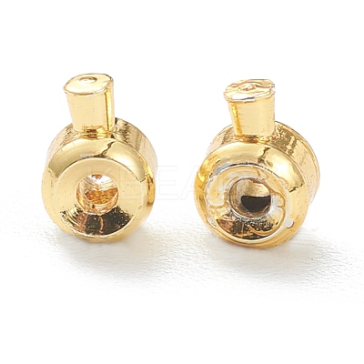 Brass Crimp Beads X-KK-F826-03G-1