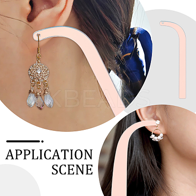 20Pcs Acrylic Earring Try-On Stick ODIS-FG0001-88B-1