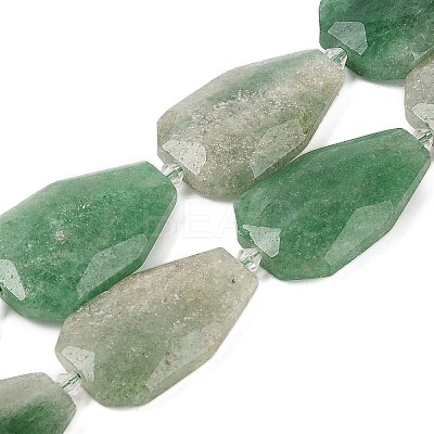 Natural Green Strawberry Quartz Beads Strands G-P548-B11-01-1