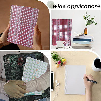 Sticker Collecting Loose-leaf A5 Spiral Bound Notebook AJEW-CP0007-85A-1