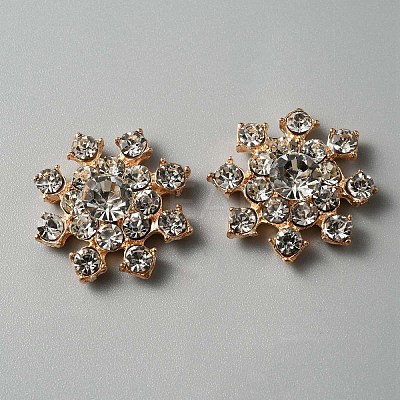 Alloy Cabochons FIND-WH0156-24KCG-1