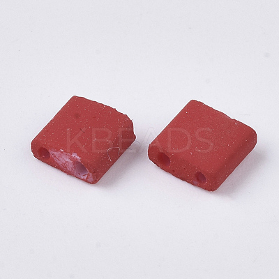 2-Hole Glass Seed Beads SEED-S023-31C-07-1