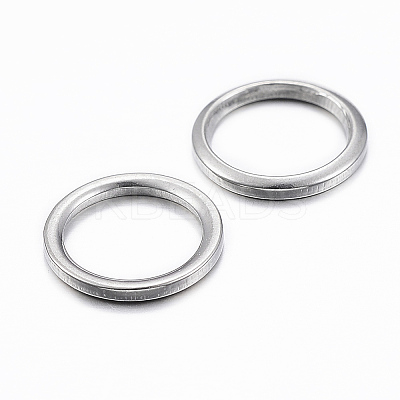Tarnish Resistant 304 Stainless Steel Linking Rings LS-STAS-H401-28P-10mm-1
