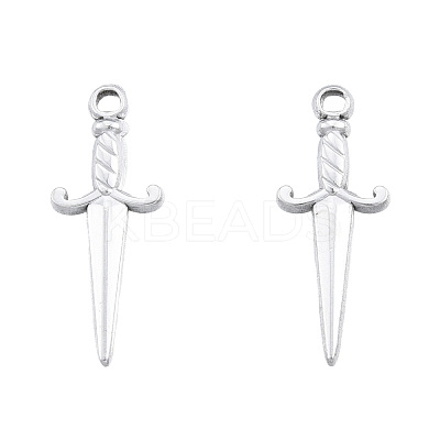 Non-Tarnish 201 Stainless Steel Pendants X-STAS-N098-246P-1
