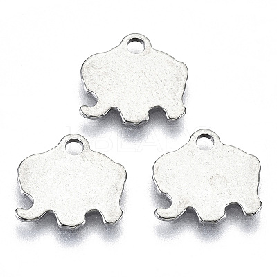 Non-Tarnish 201 Stainless Steel Charms STAS-R116-031-1