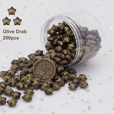 Sealing Wax Particles Kits for Retro Seal Stamp DIY-CP0003-54G-1