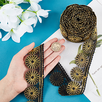 about 4.75~5 Yards Polyester Lace Trim OCOR-PH0001-96A-1
