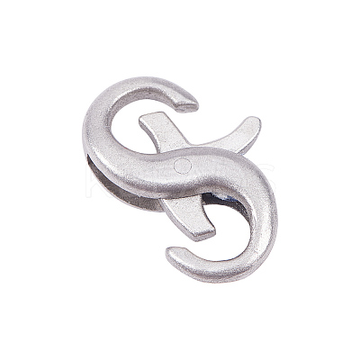Stainless Steel Double Opening Lobster Claw Clasps STAS-CJ0011-01-1
