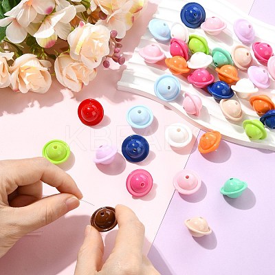 Acrylic Beads MACR-CJZ0001-04-1