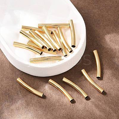 SHEGRACE Brass Tube Beads XGRPCP466-258G-1