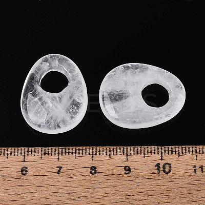 Natural Quartz Crystal Pendants X-G-T144-09A-1