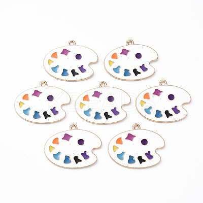 Alloy Enamel Pendants LS-PALLOY-T078-07-1