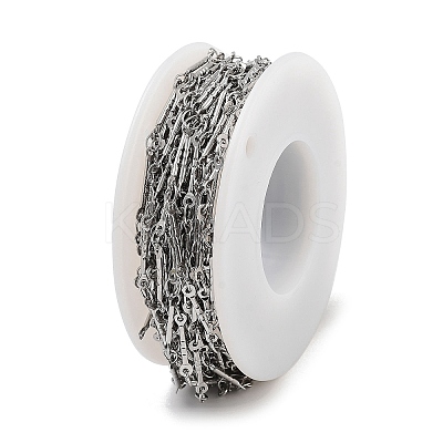 Non-Tarnish 304 Stainless Steel Bar Link Chain CHS-H026-03P-1