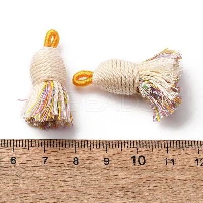 Cotton Tassel Pendants FIND-D302-02B-1
