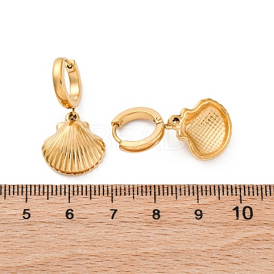 304 Stainless Steel Hoop Earrings EJEW-F357-02G-02-1