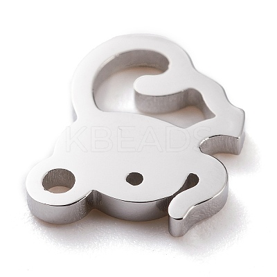 Non-Tarnish 304 Stainless Steel Charms LS-STAS-Y002-12P-1