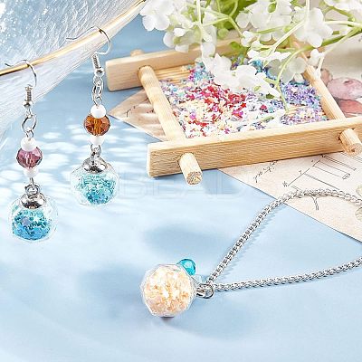 DIY Glass Pendant Making Kits DIY-CA0001-38-1